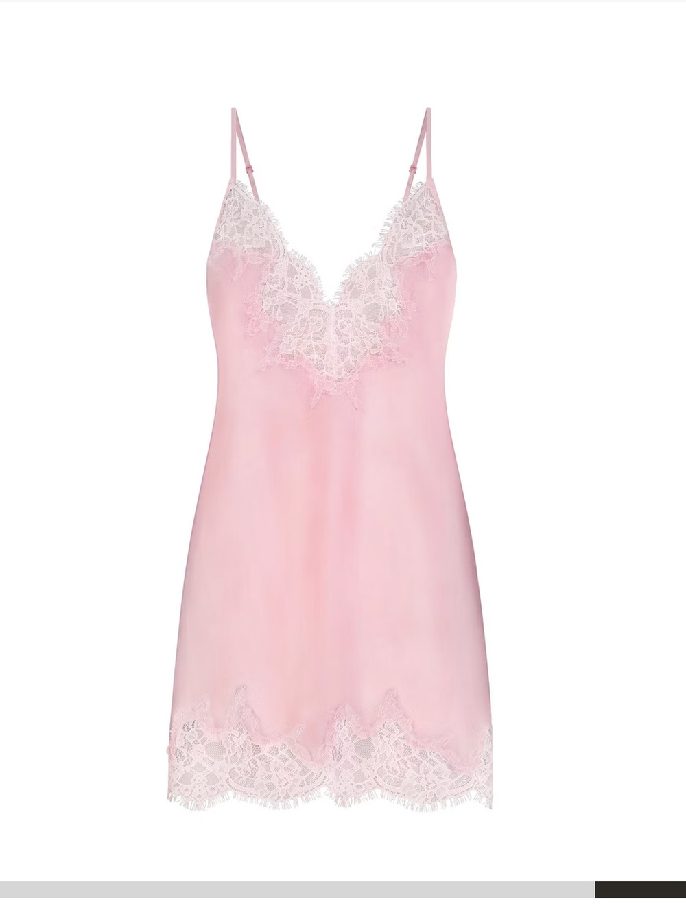 Nwt Skims silk lace mini slip dress size 2x